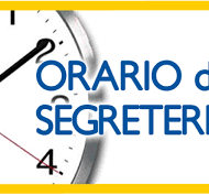 orario della segreteria
